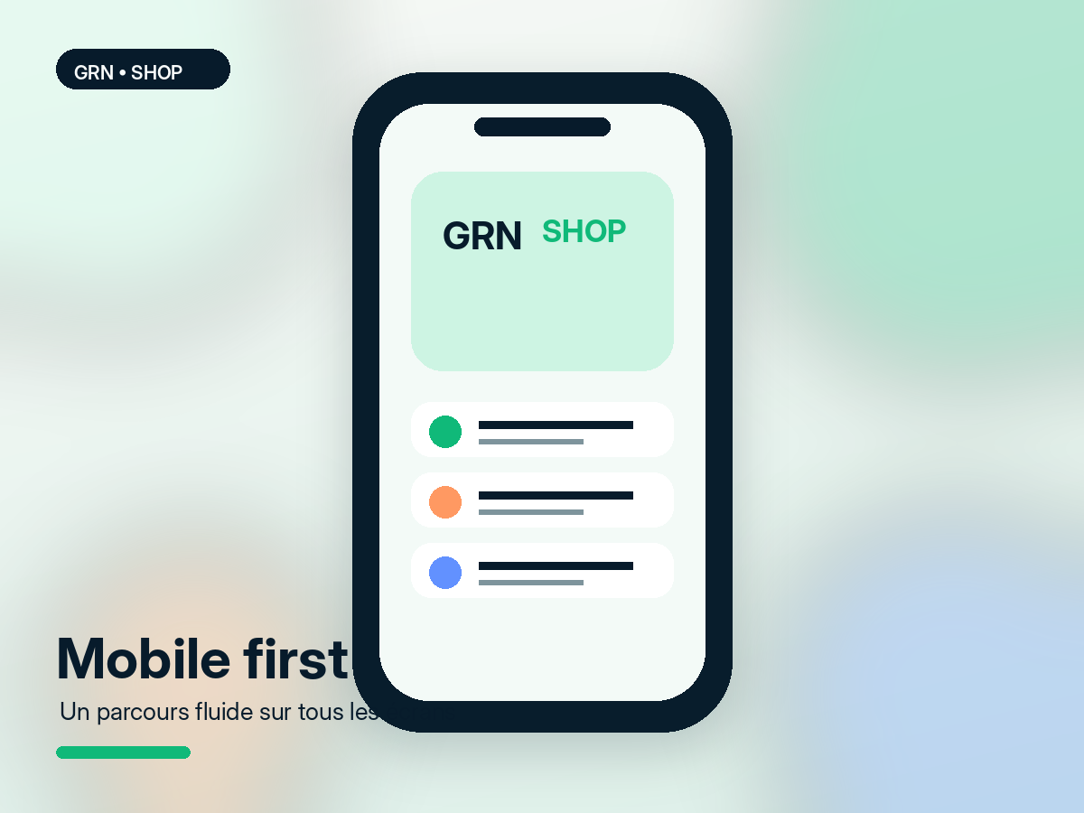 Version mobile GRN-SHOP
